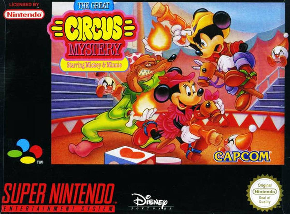 Download Torrent The Great Circus Mystery starring Mickey & Minnie ROM – SNES