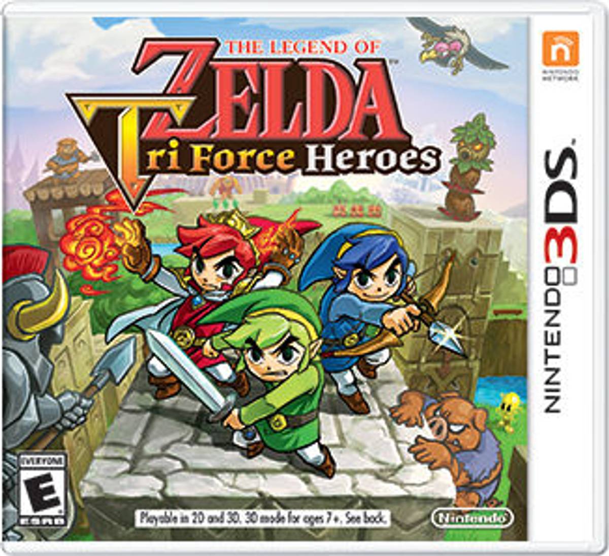 Download Torrent The Legend of Zelda: Tri Force Heroes ROM – 3DS