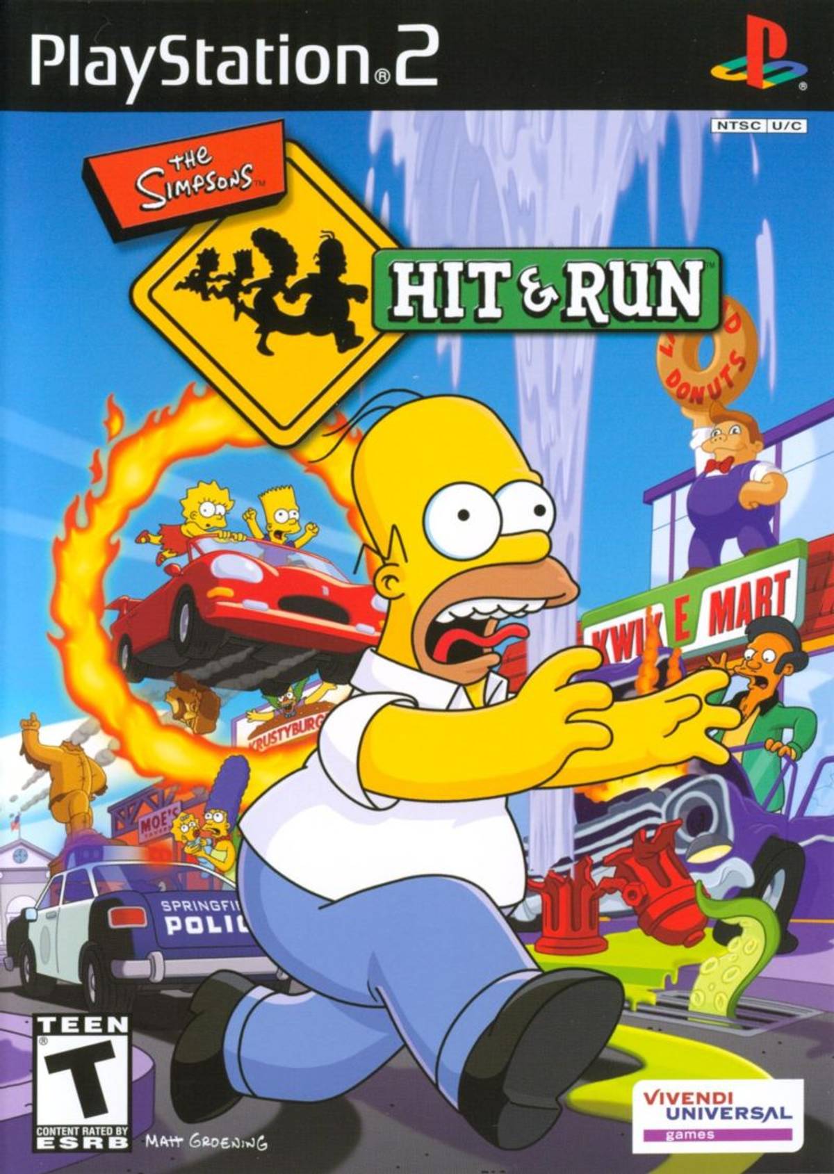 Download Torrent The Simpsons: Hit & Run ISO – PS2