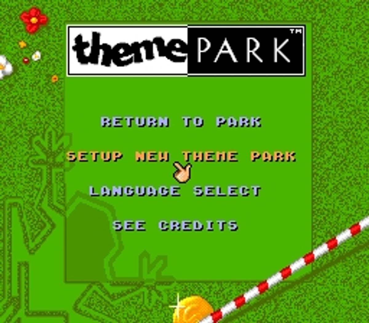 Theme Park ROM - SNES screenshot 2
