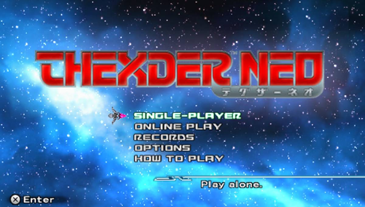 Thexder Neo ISO - PSP screenshot 1