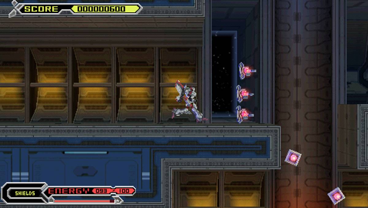 Thexder Neo ISO - PSP screenshot 2