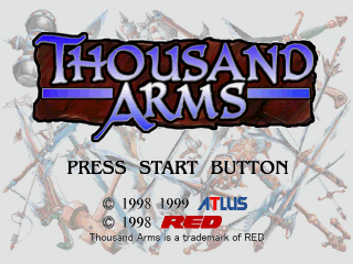 Thousand Arms ISO - PS1 screenshot 1