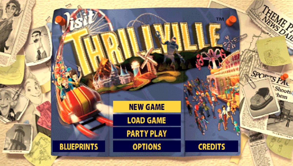 Thrillville ISO - PSP screenshot 2