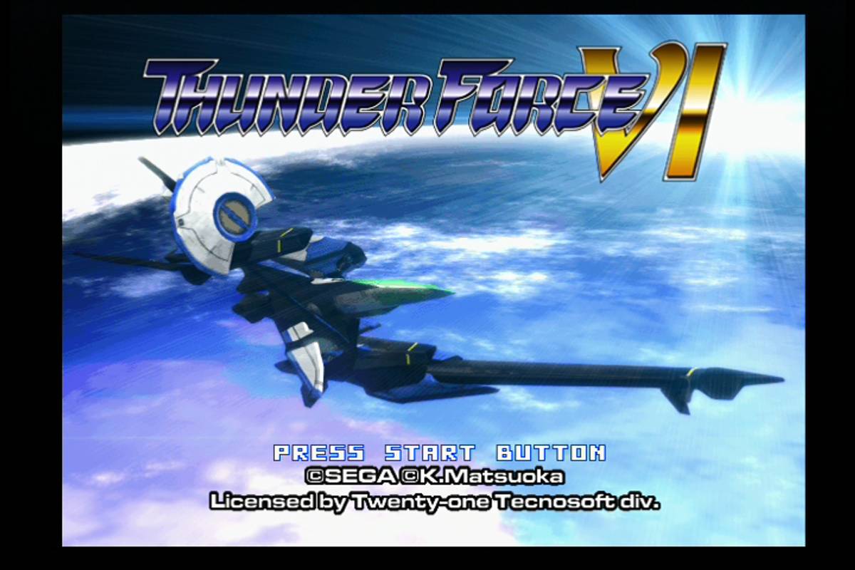 Thunder Force VI ISO - PS2 screenshot 1