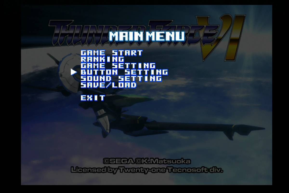 Thunder Force VI ISO - PS2 screenshot 2