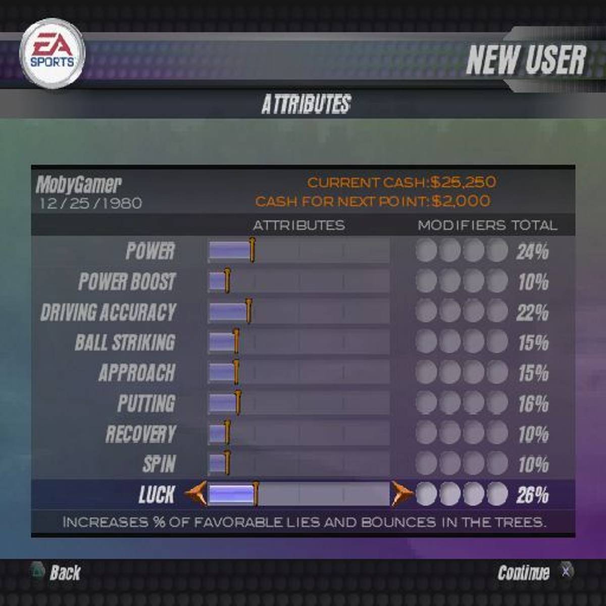 Tiger Woods PGA Tour 2004 ISO - PS2 screenshot 7