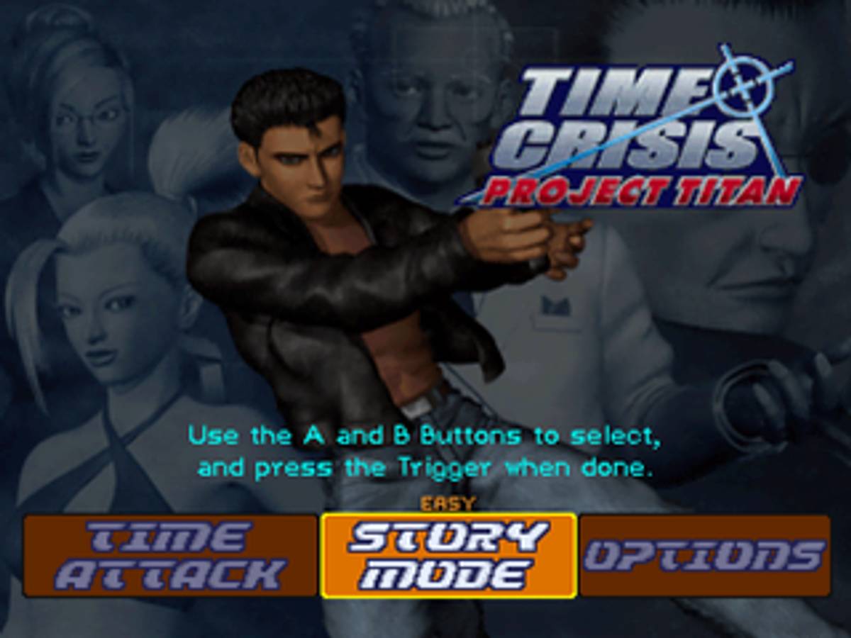 Time Crisis: Project Titan ISO - PS1 screenshot 1