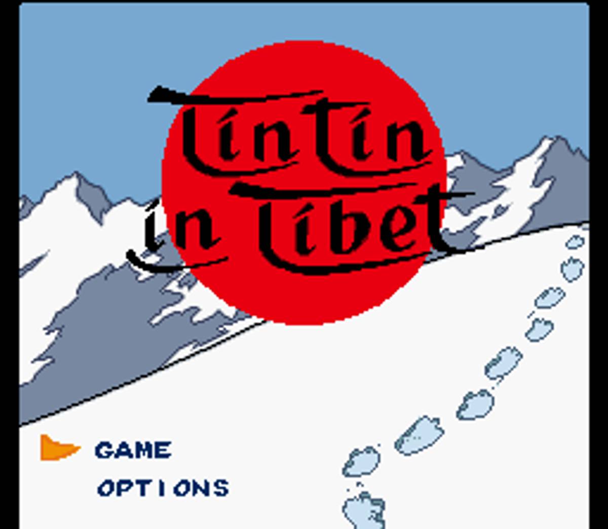 Tintin in Tibet ROM - SNES screenshot 1