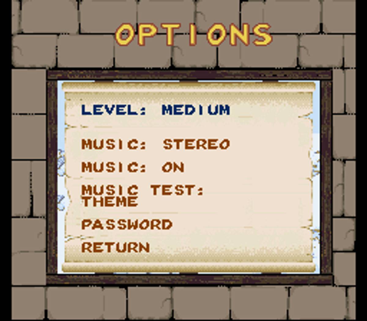 Tintin in Tibet ROM - SNES screenshot 3