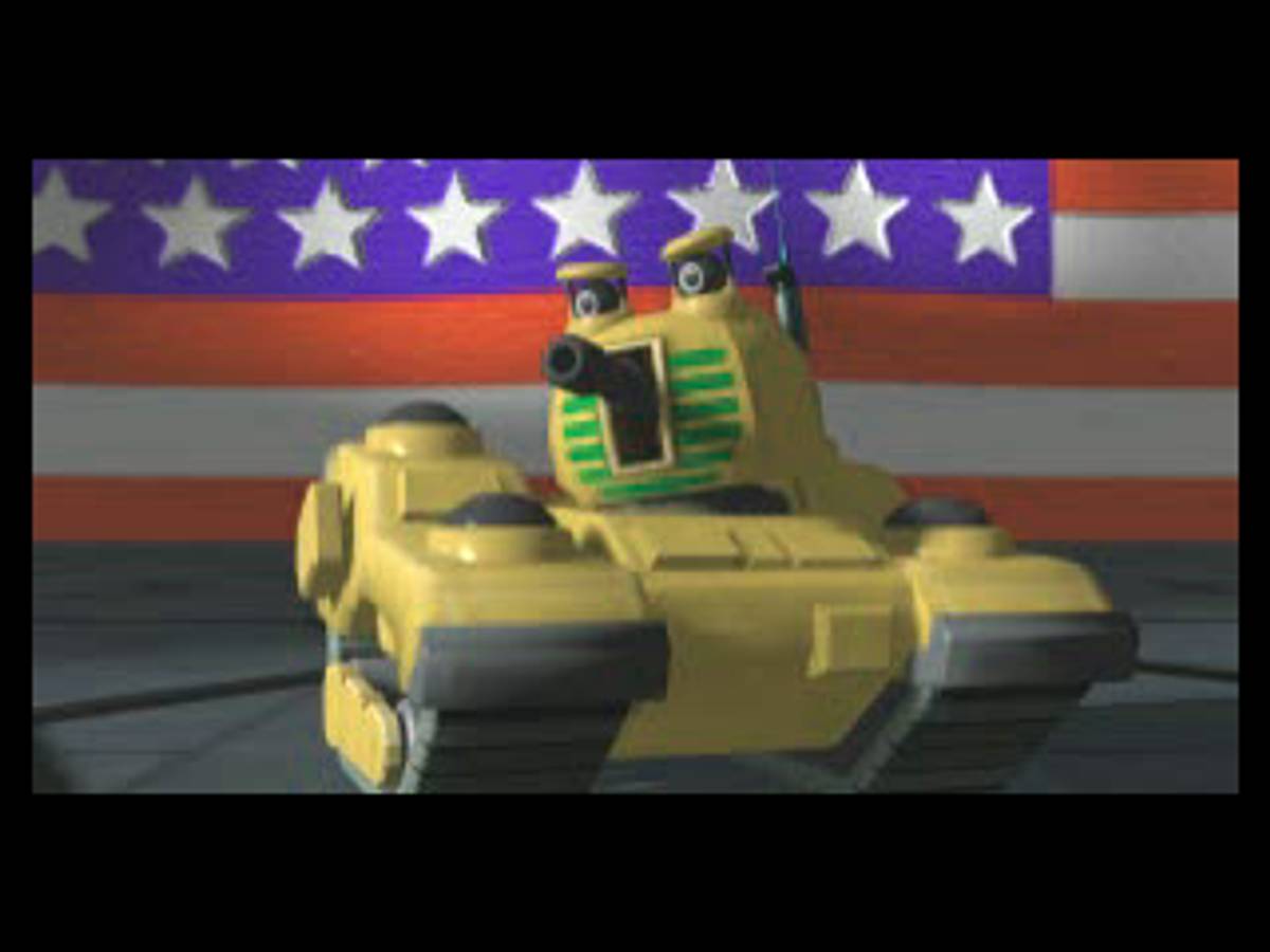 Tiny Tank ISO - PS1 screenshot 2