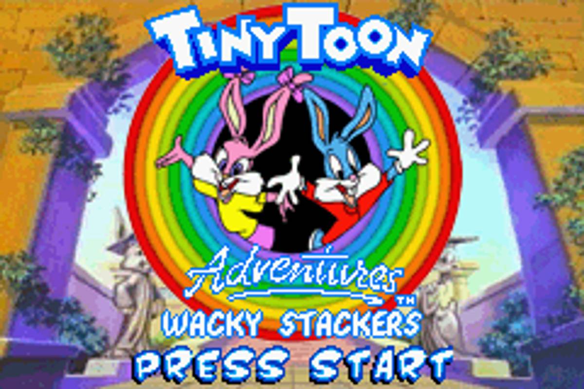 Tiny Toon Adventures: Wacky Stackers ROM - GBA screenshot 1