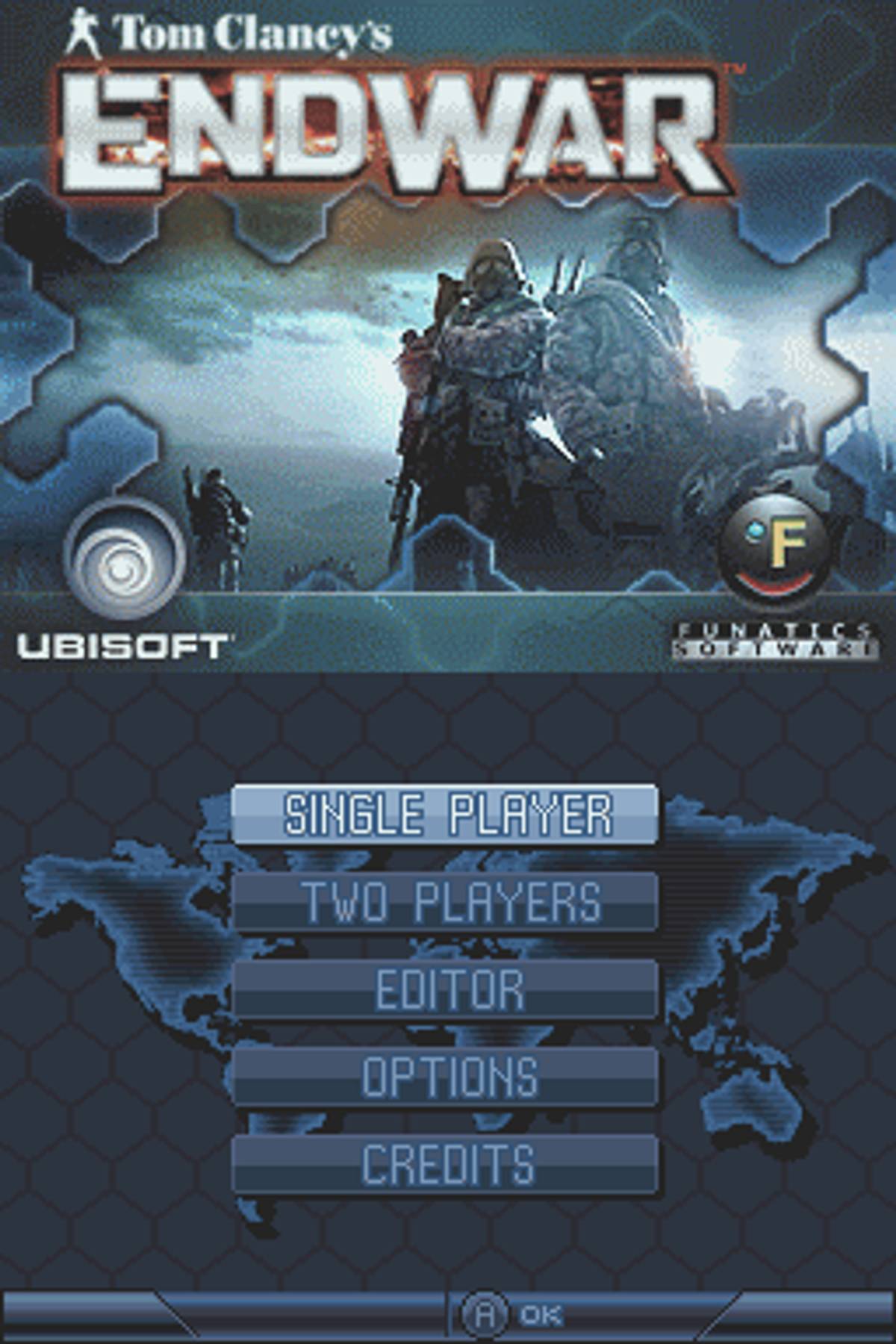 Tom Clancy's EndWar ROM - NDS screenshot 1