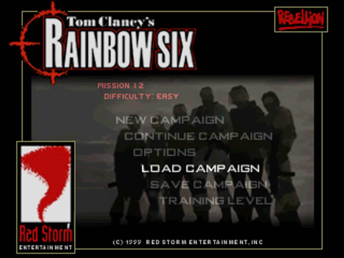 Tom Clancy's Rainbow Six ISO - PS1 screenshot 1