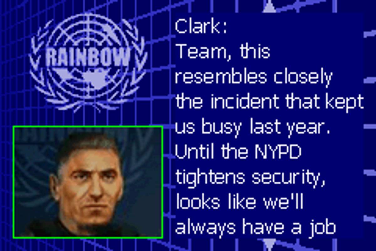 Tom Clancy's Rainbow Six: Rogue Spear ROM - GBA screenshot 3