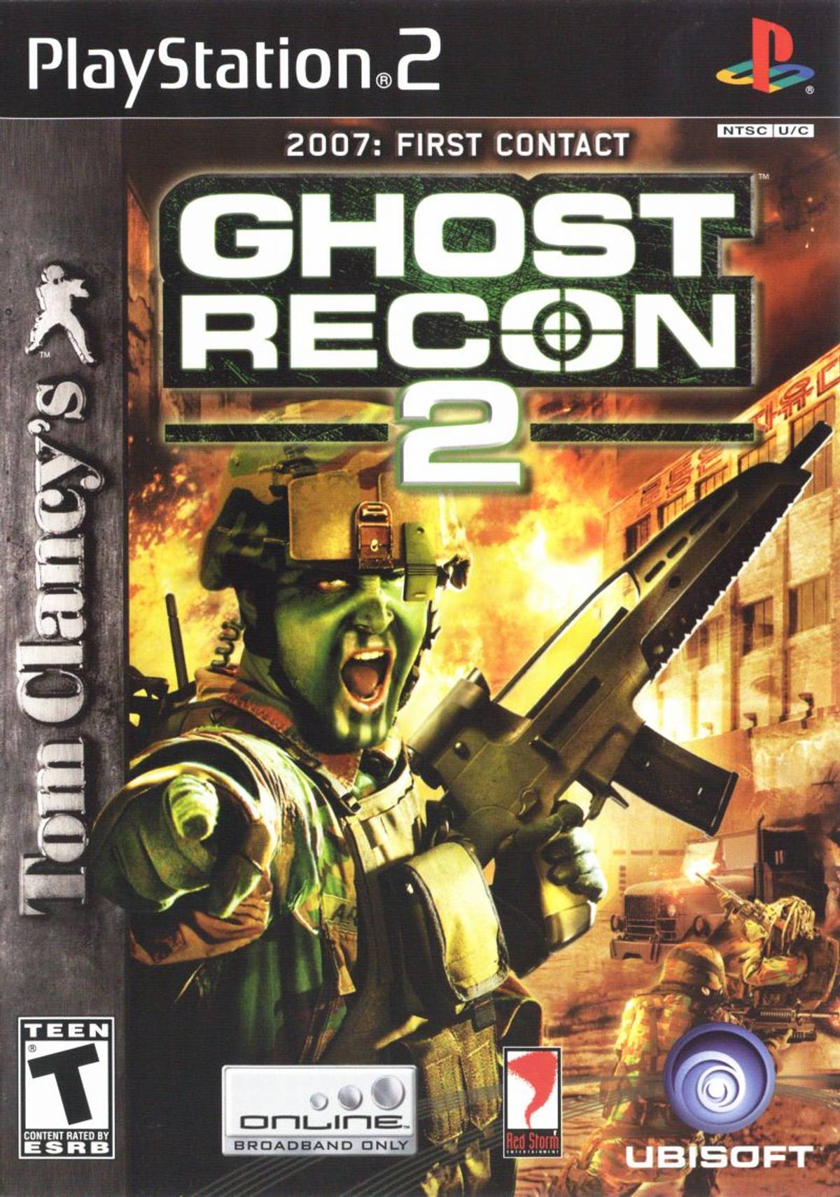 Download Torrent Tom Clancy’s Ghost Recon 2: 2007 – First Contact ISO – PS2