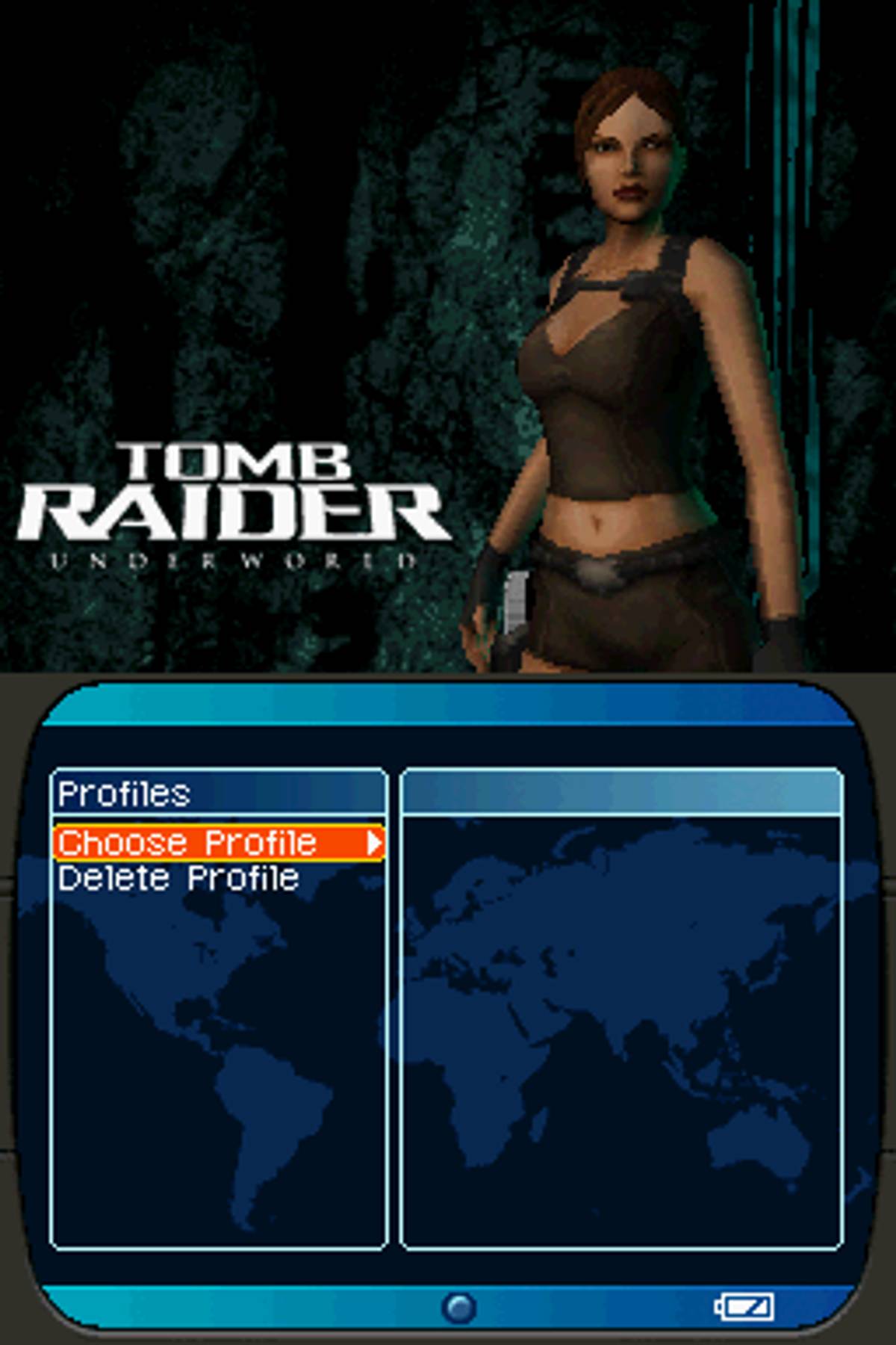 Tomb Raider: Underworld ROM - NDS screenshot 1
