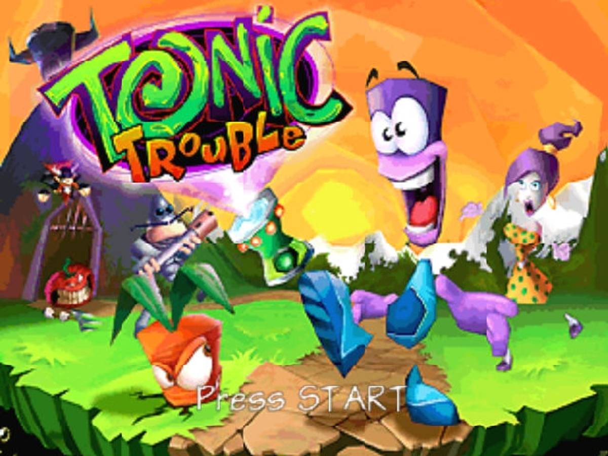 Tonic Trouble ROM - N64 screenshot 1