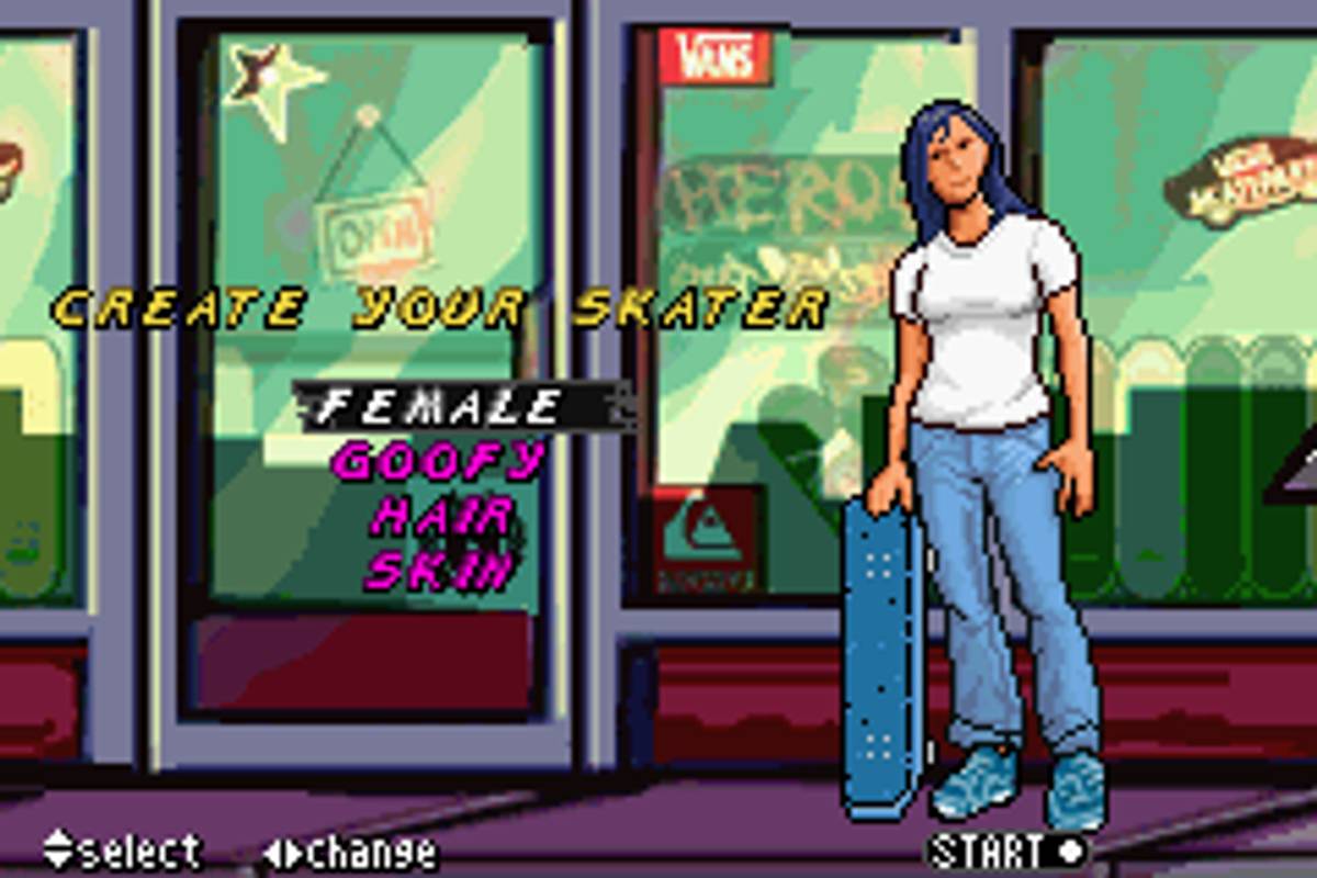 Tony Hawk's American Sk8land ROM - GBA screenshot 3