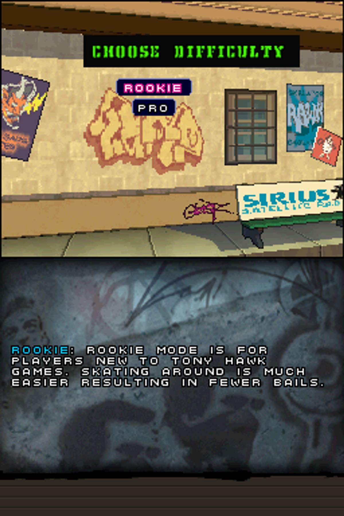 Tony Hawk's American Sk8land ROM - NDS screenshot 3