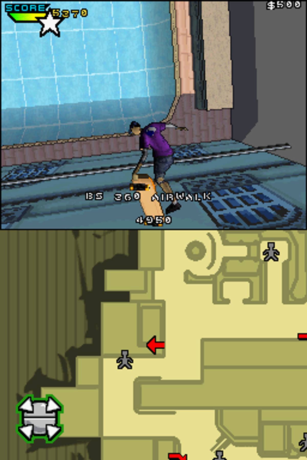 Tony Hawk's American Sk8land ROM - NDS screenshot 8