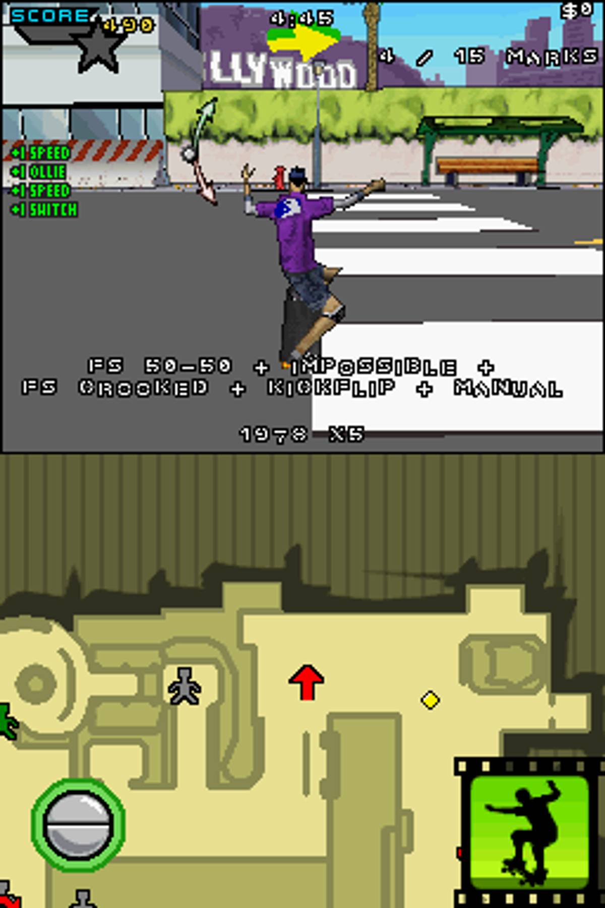 Tony Hawk's American Sk8land ROM - NDS screenshot 9
