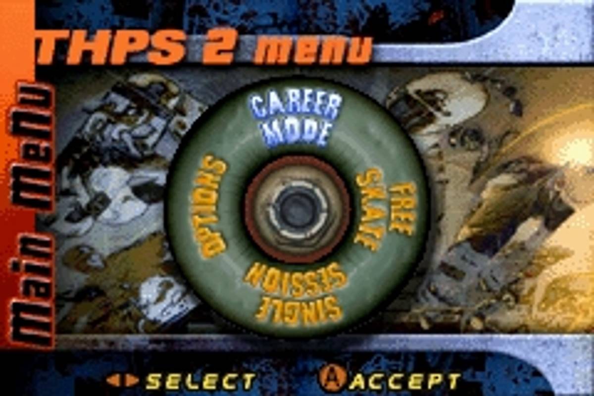 Tony Hawk's Pro Skater 2 ROM - GBA screenshot 2