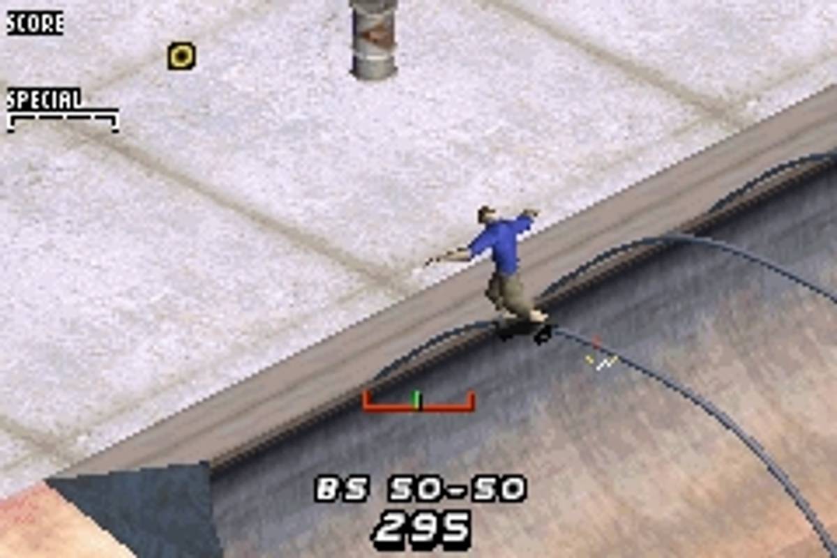 Tony Hawk's Pro Skater 2 ROM - GBA screenshot 3
