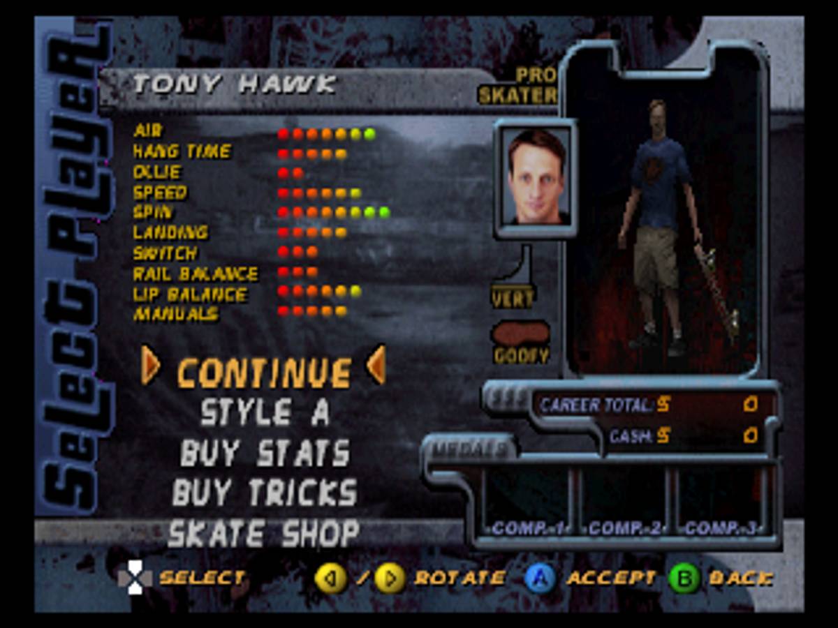 Tony Hawk's Pro Skater 2 ROM - N64 screenshot 3