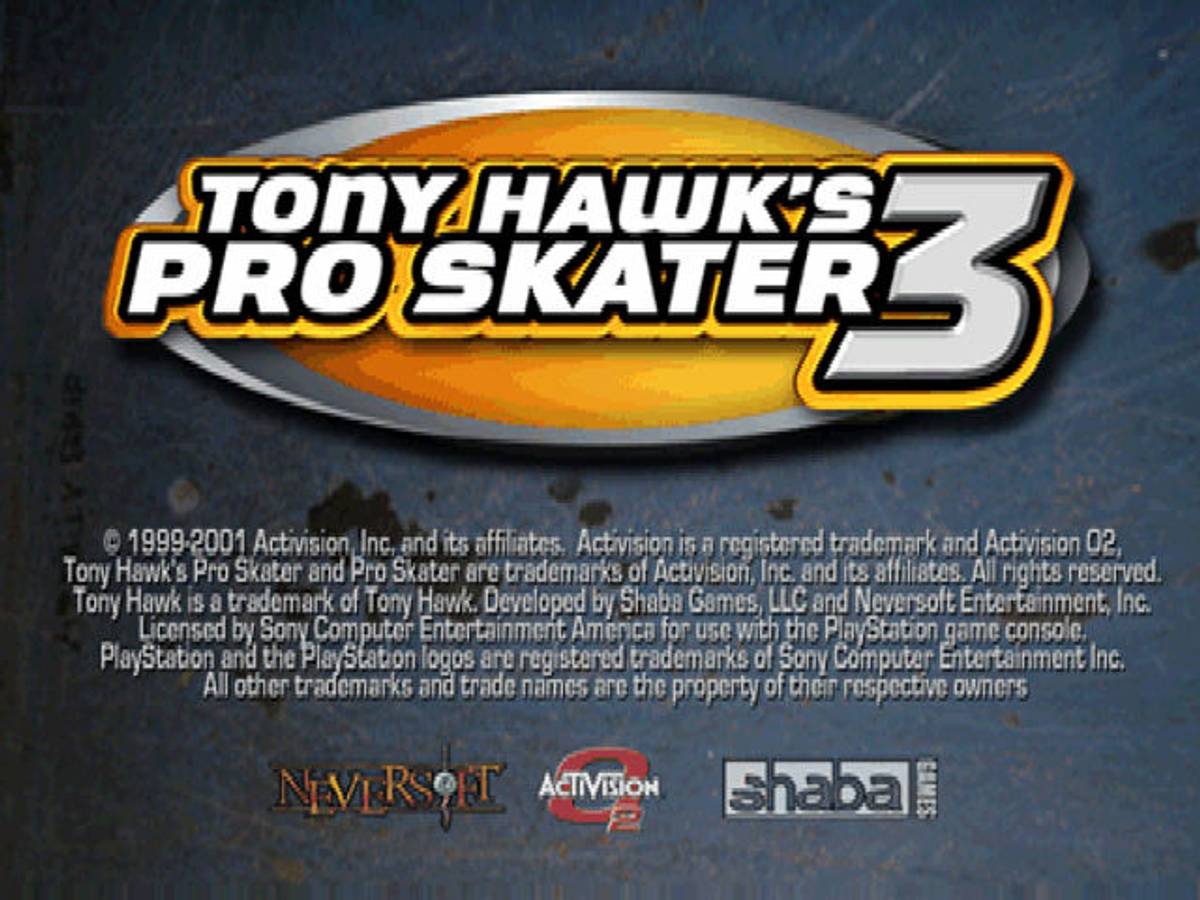 Tony Hawk's Pro Skater 3 ISO - PS1 screenshot 1