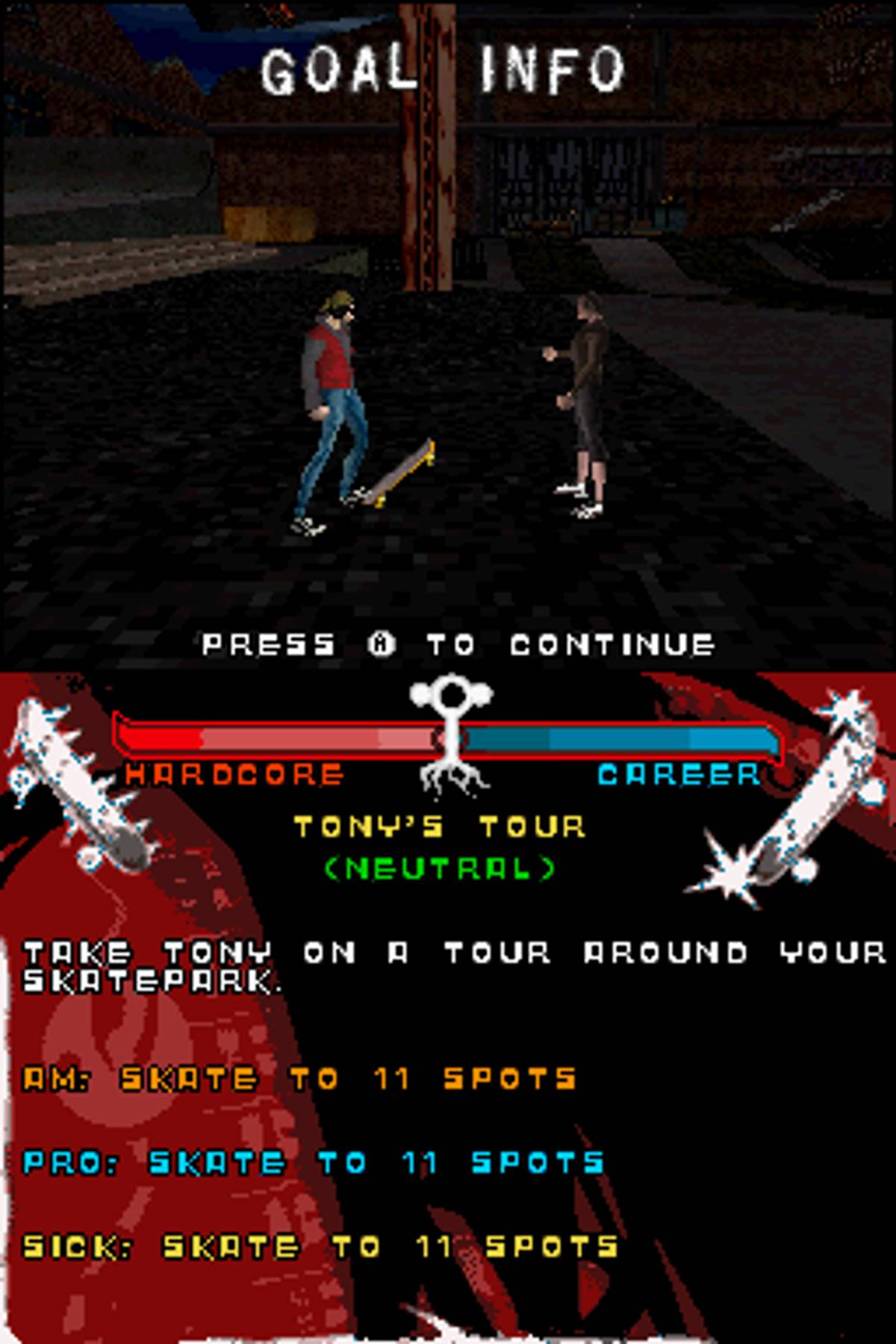 Tony Hawk's Proving Ground ROM - NDS screenshot 8