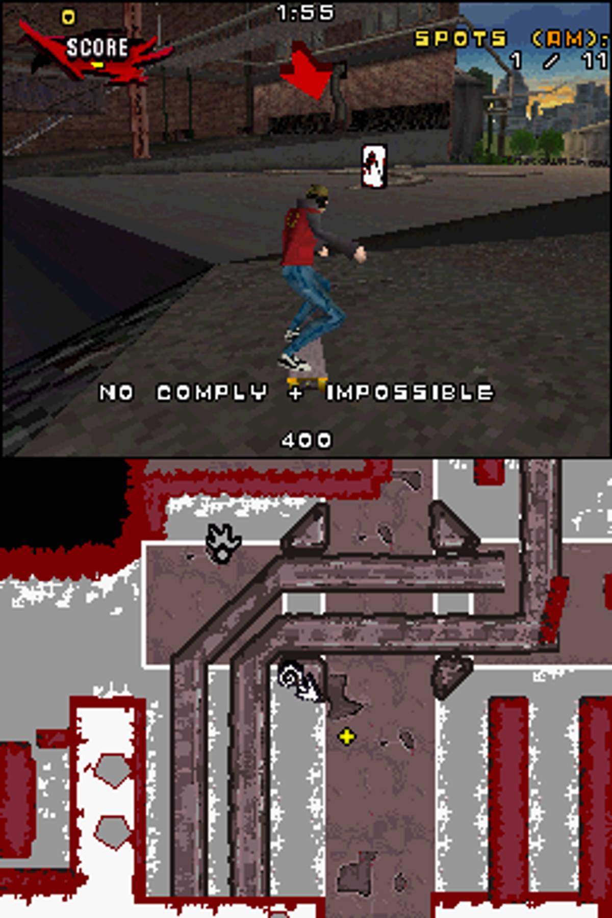 Tony Hawk's Proving Ground ROM - NDS screenshot 9