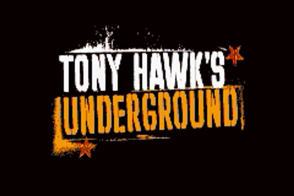 Tony Hawk's Underground ROM - GBA screenshot 1