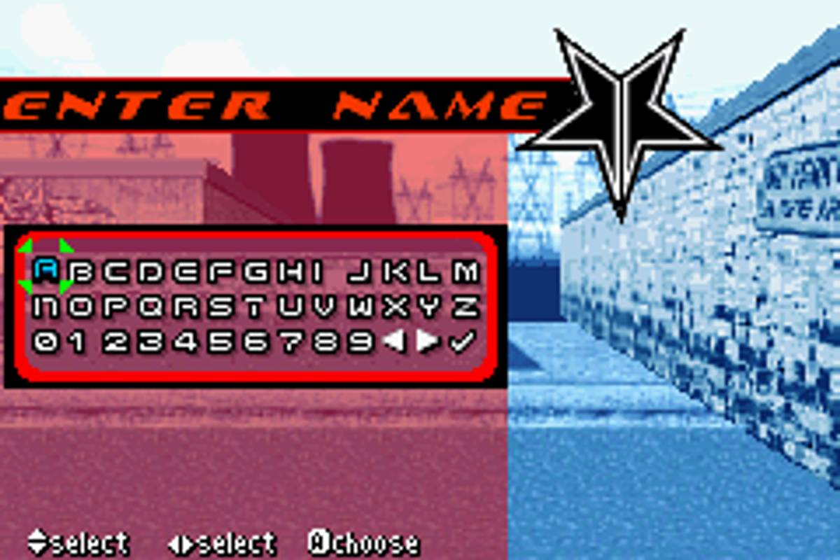 Tony Hawk's Underground ROM - GBA screenshot 2
