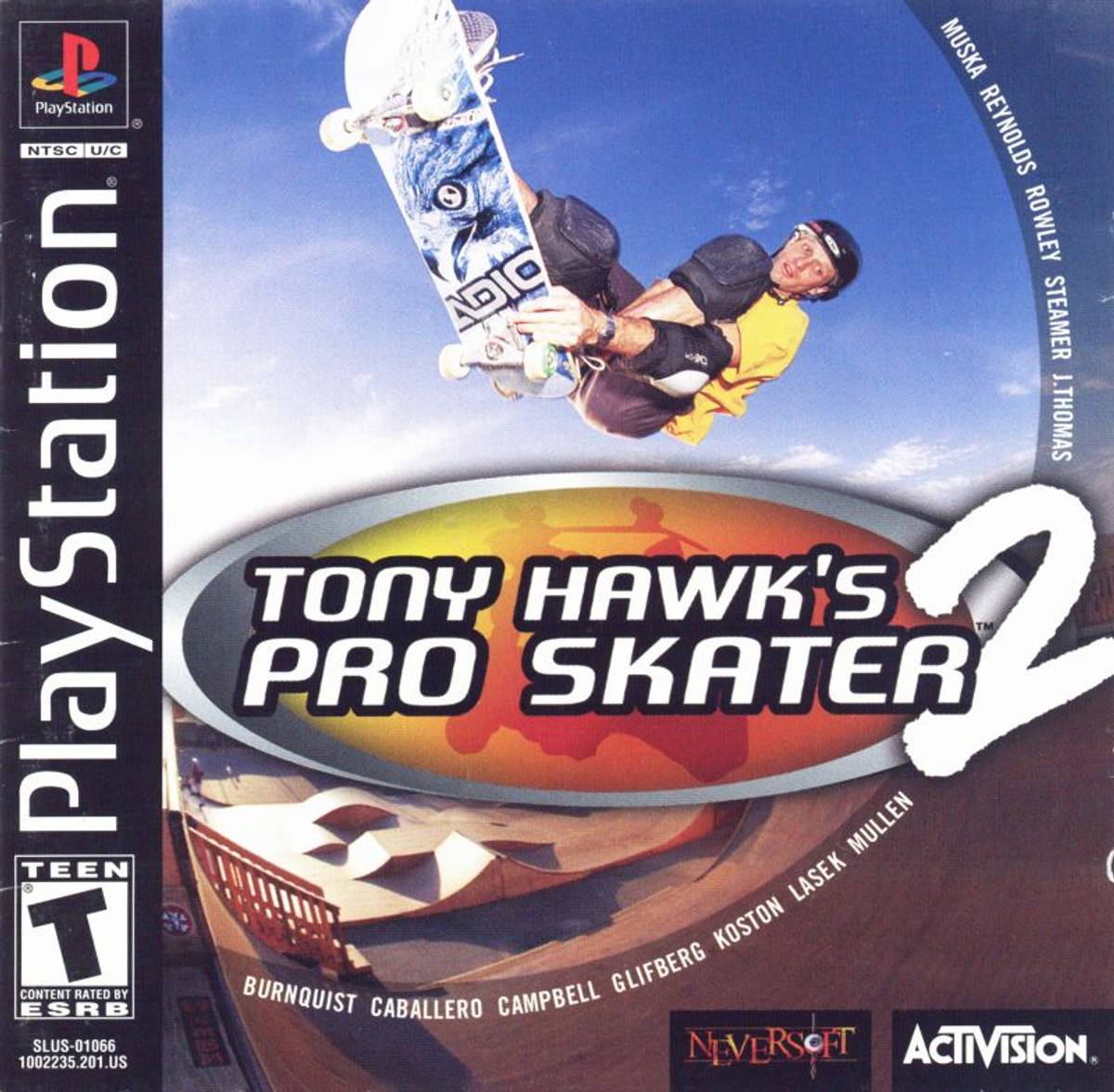 Download Torrent Tony Hawk’s Pro Skater 2 ISO – PS1