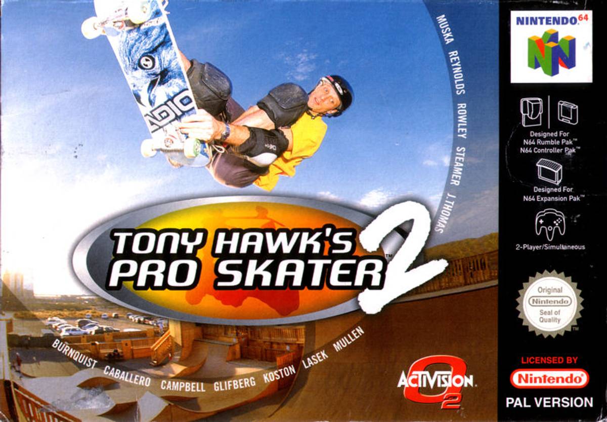 Download Torrent Tony Hawk’s Pro Skater 2 ROM – N64