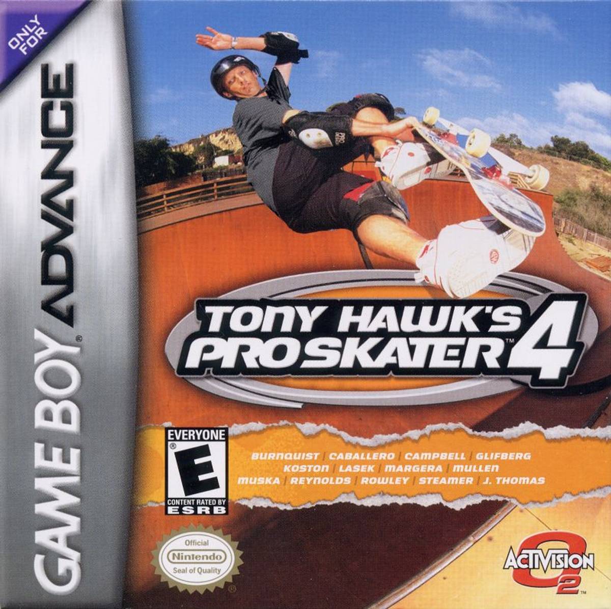 Download Torrent Tony Hawk’s Pro Skater 4 ROM – GBA