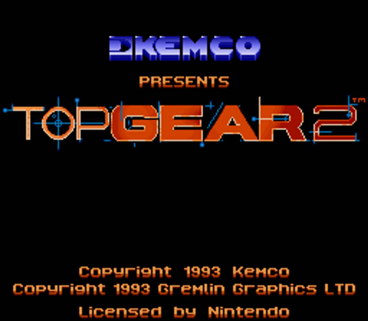 Top Gear 2 ROM - SNES screenshot 1