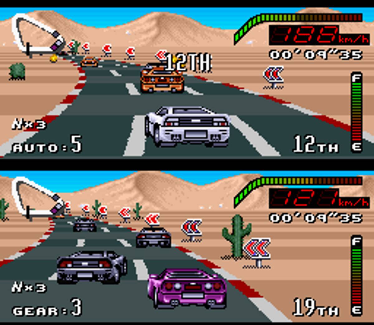 Top Gear ROM - SNES screenshot 6