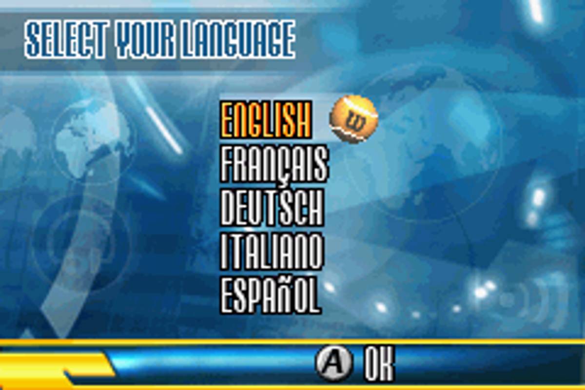 Top Spin 2 ROM - GBA screenshot 2