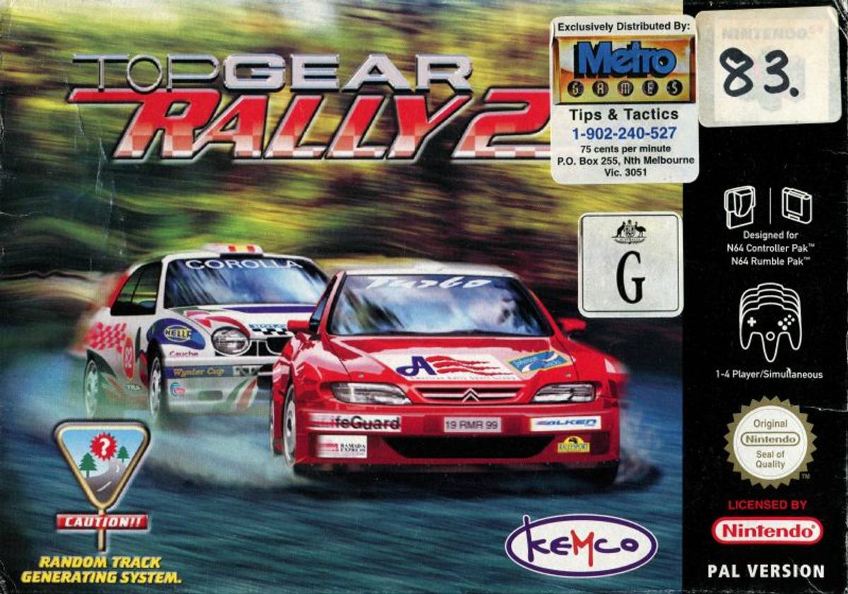 Download Torrent Top Gear Rally 2 ROM – N64