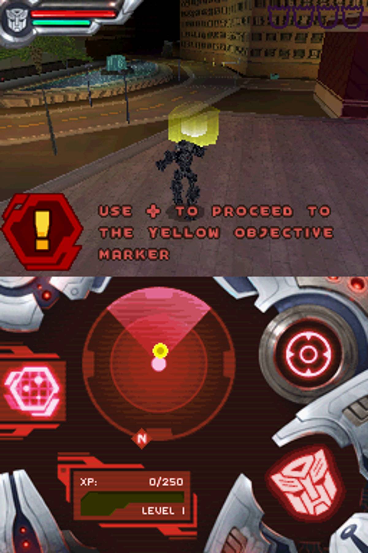 Transformers: Autobots ROM - NDS screenshot 4