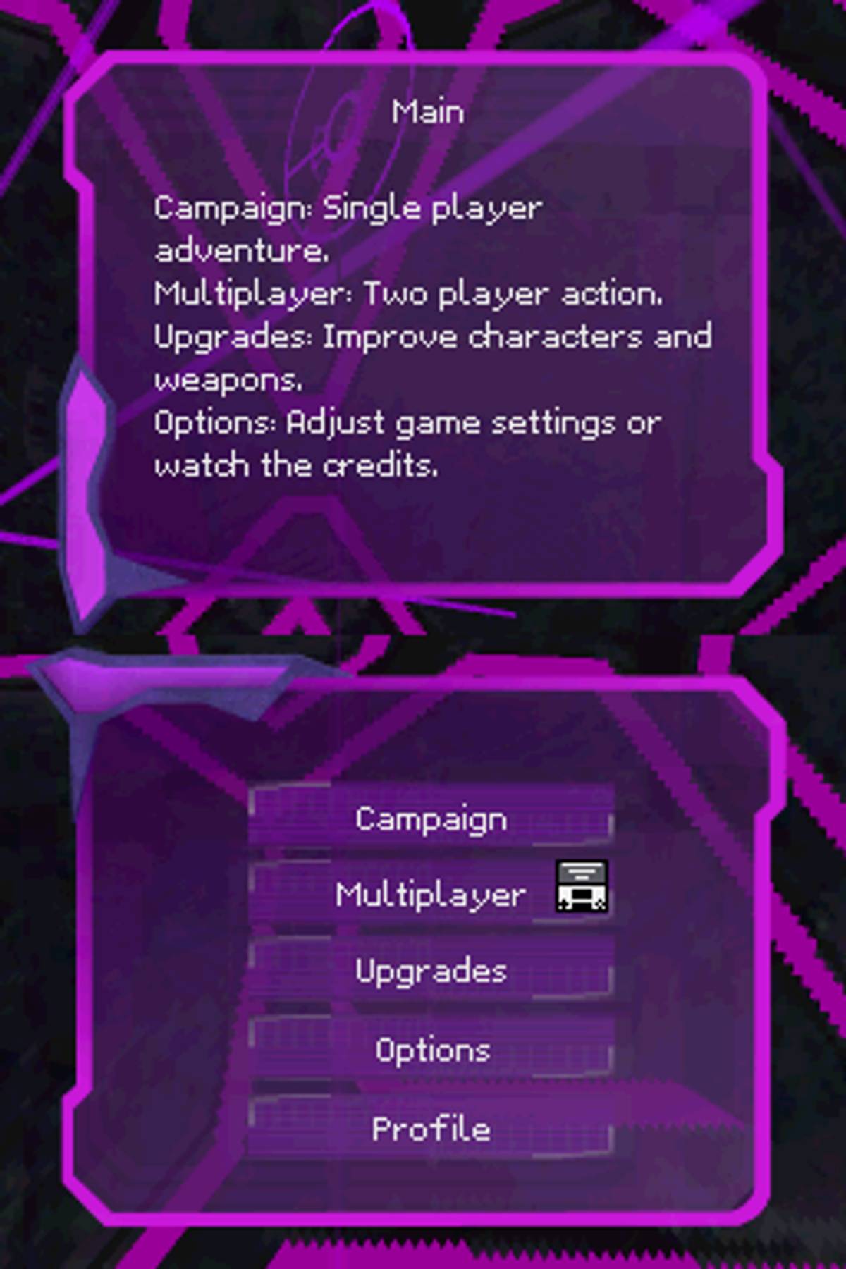 Transformers: Dark of the Moon - Decepticons ROM - NDS screenshot 2