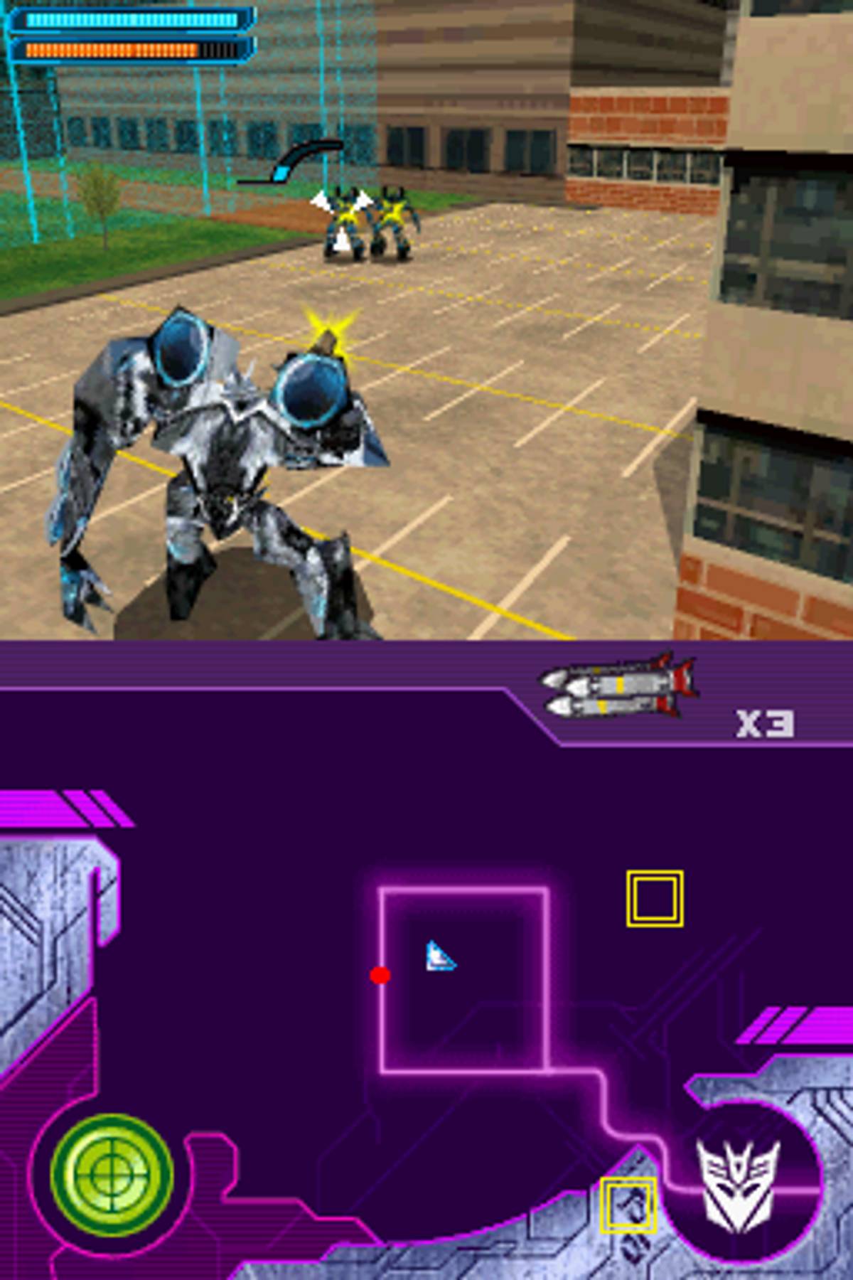 Transformers: Dark of the Moon - Decepticons ROM - NDS screenshot 4