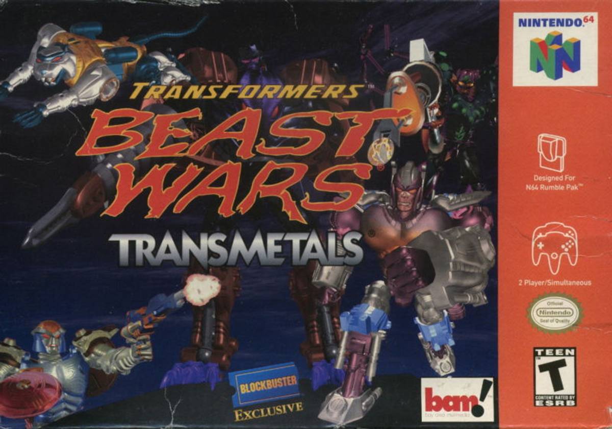 Download Torrent Transformers: Beast Wars Transmetals ROM – N64