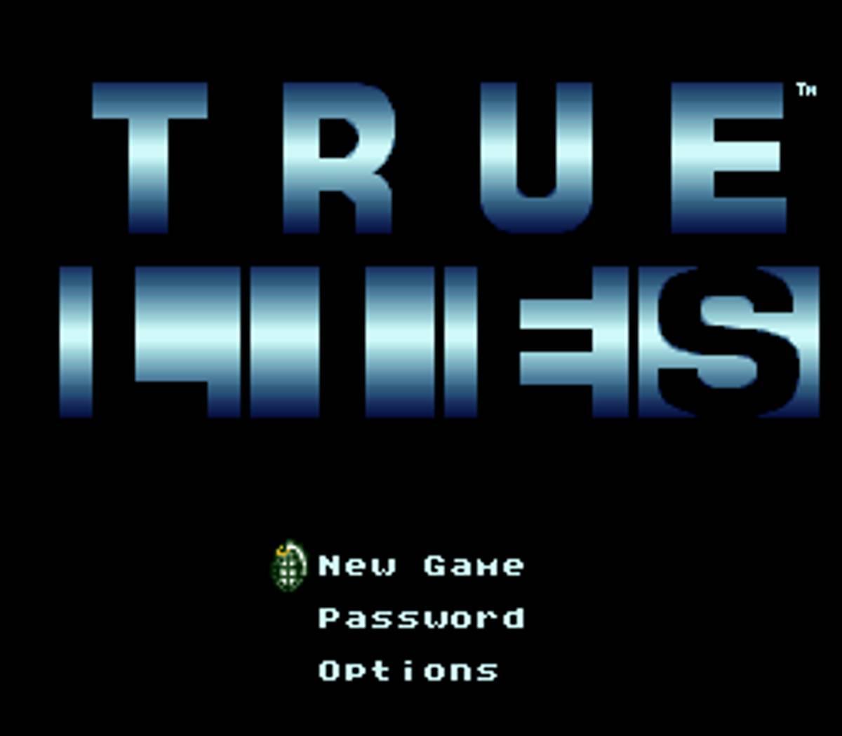 True Lies ROM - SNES screenshot 1