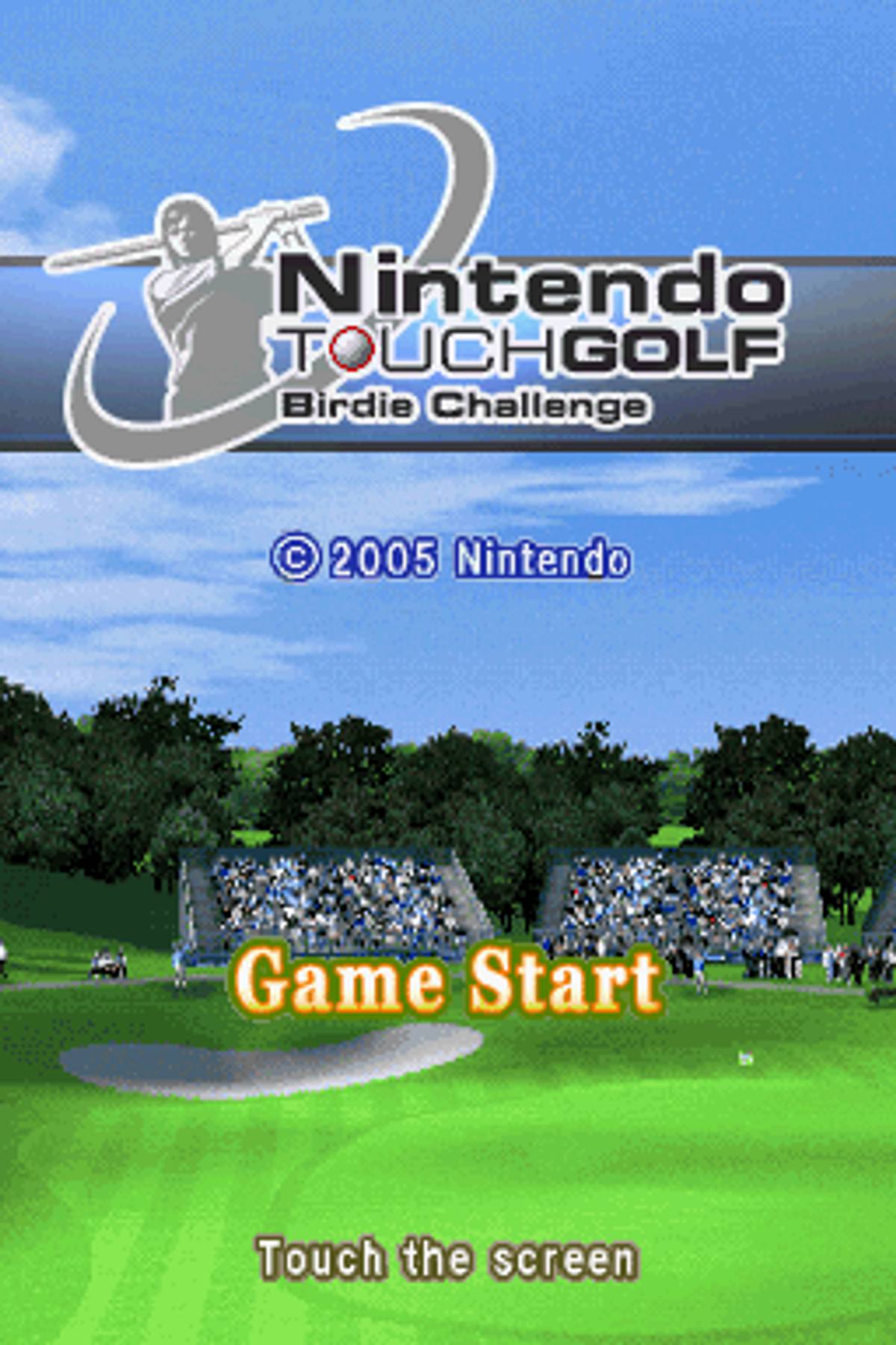 True Swing Golf ROM - NDS screenshot 2
