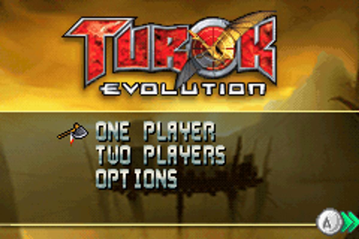 Turok: Evolution ROM - GBA screenshot 1