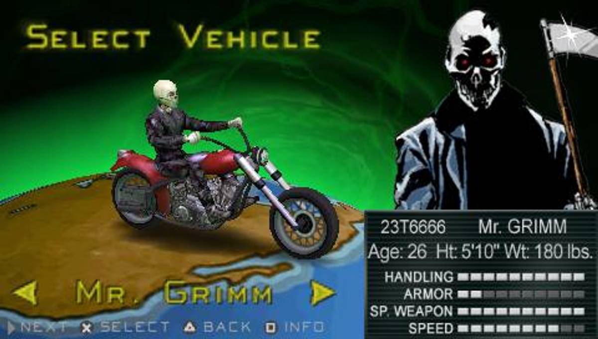 Twisted Metal: Head-On ISO - PSP screenshot 3