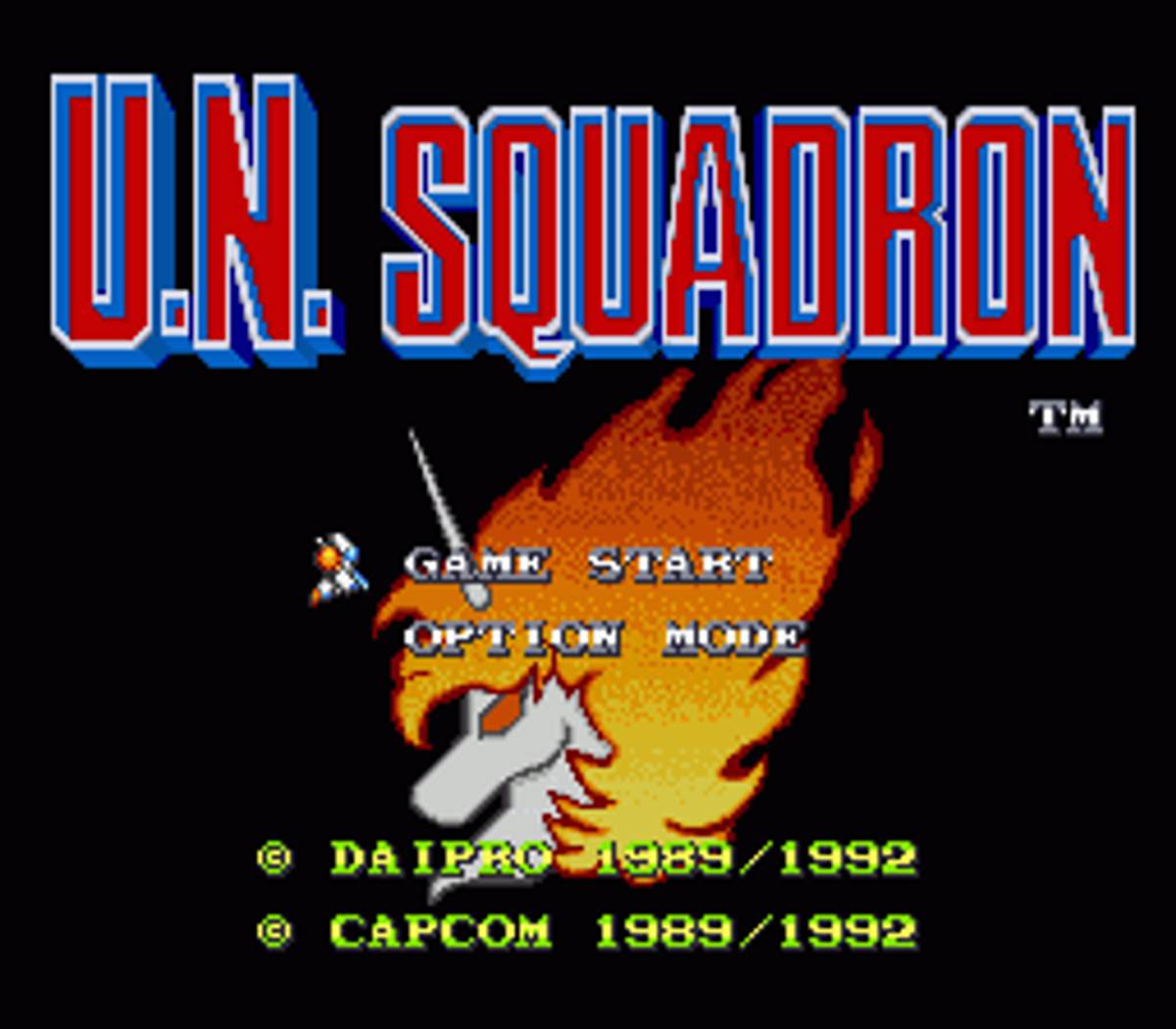 U.N. Squadron ROM - SNES screenshot 4